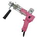 Machine à tufter électrique pour tapis - Machine à tufter pour tapis 2-en-1 - Convient aux tapis à poils coupés et aux tapis à poils bouclés - Vitesse réglable - 110–220V