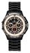 ORPHELIA Herenhorloge, kwarts, chronograaf, Frenetic, met armband van roestvrij staal, Zwart/Beige, armband