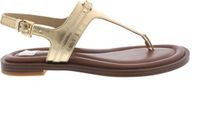 Michael Kors Mandy Thong Sandal Sandalen - Dames - Goud - Maat 38