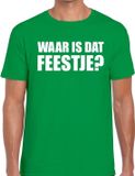 Bellatio Decorations Shoppartners Bv Partykleding t-shirt - groen - Heren - XXL