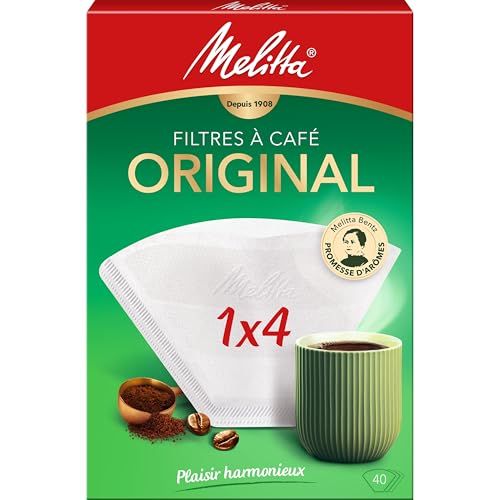 Melitta Koffiefilters 1 x 4, 40 stuks