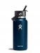 Hydro Flask Wide Mouth Flex Straw Cap Drinkfles (946 ml) - Indigo