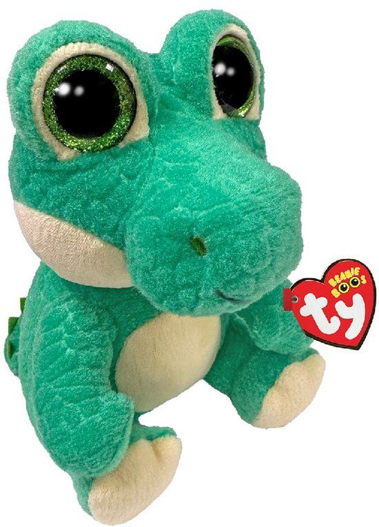 TY Beanie Boos Knuffel Krokodil Ernie 15 cm