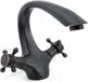 REA Retro Old Black Low - Wastafelkraan - Zwart