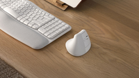 Logitech Lift - Draadloze ergonomische muis - Rechtshandig - Wit