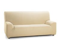 Martina Home Tunez Elastische bankovertrek, stof, beige, 4-zits (220 tot 260 cm)