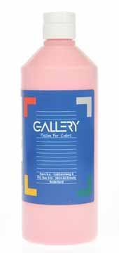 Gallery plakkaatverf flacon van 500 ml, roze