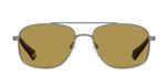 Polaroid PLD 6235/S/X Lunettes de soleil pour homme Gris Rectangulaire 56mm Polarisé Jaune