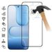 Honor Protecteur d'écran Honor 500 en verre trempé Couverture complète - 9H - Bord noir