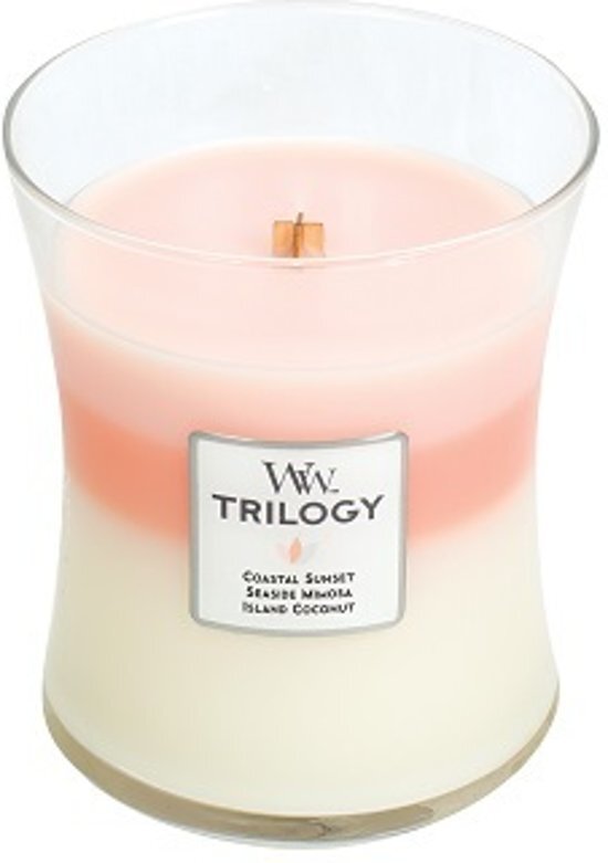 Woodwick candle Trilogy Medium Island Getaway