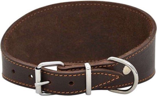 Jack And Vanilla Vetleer Windhondhalsband - Bruin - 48cm