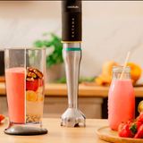 Cecotec 03979 blender Staafmixer 1500 W Zwart, Roestvrijstaal