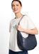 Tom Tailor TTTATIANA schoudertas met geweven riem met patroon - Maat ONESIZE - mixed maritim