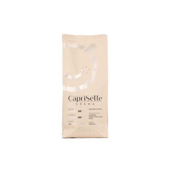 Caprisette Gemalen koffie Crema, 250 g