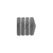 Bedel, Cerusa Bedel, Cerusa hout, diameter 28 | 2 cabochontips | was grijs