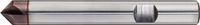 Promat/Tecwerk Afbraamfrees | 120Grad | nominale-d. 6 mm 120 graden | VHM TiAlN DIN 6535 HB | snedeaantal 4