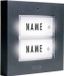 m-e modern-electronics KTB-2 A Belplaat Met naambord 2-voudig Antraciet