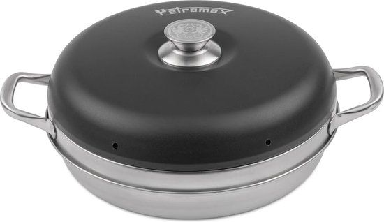 Petromax Camping Oven - RVS - 2L - 31.6 x 31.6 x 14.3 cm