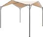 Prolenta Maison Exclusive Paviljoen partytent, overkapping, 4x4 meter, staal, beige