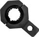 Green Glow Support universel pour rampe de phares pour véhicule tout-terrain et camion - 2 pièces - Rotatif à 360° - 19-32 mm - Support de rampe de phares avec barre de protection - Noir