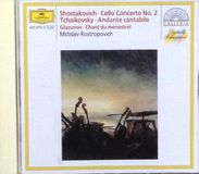 Deutsche Grammophon London Records SHOSTAKOVICH: Cello Concerto No.2 - TCHAIKOVSKY: Andante Cantabile - GLAZUNOV: Chant du menestrel CD