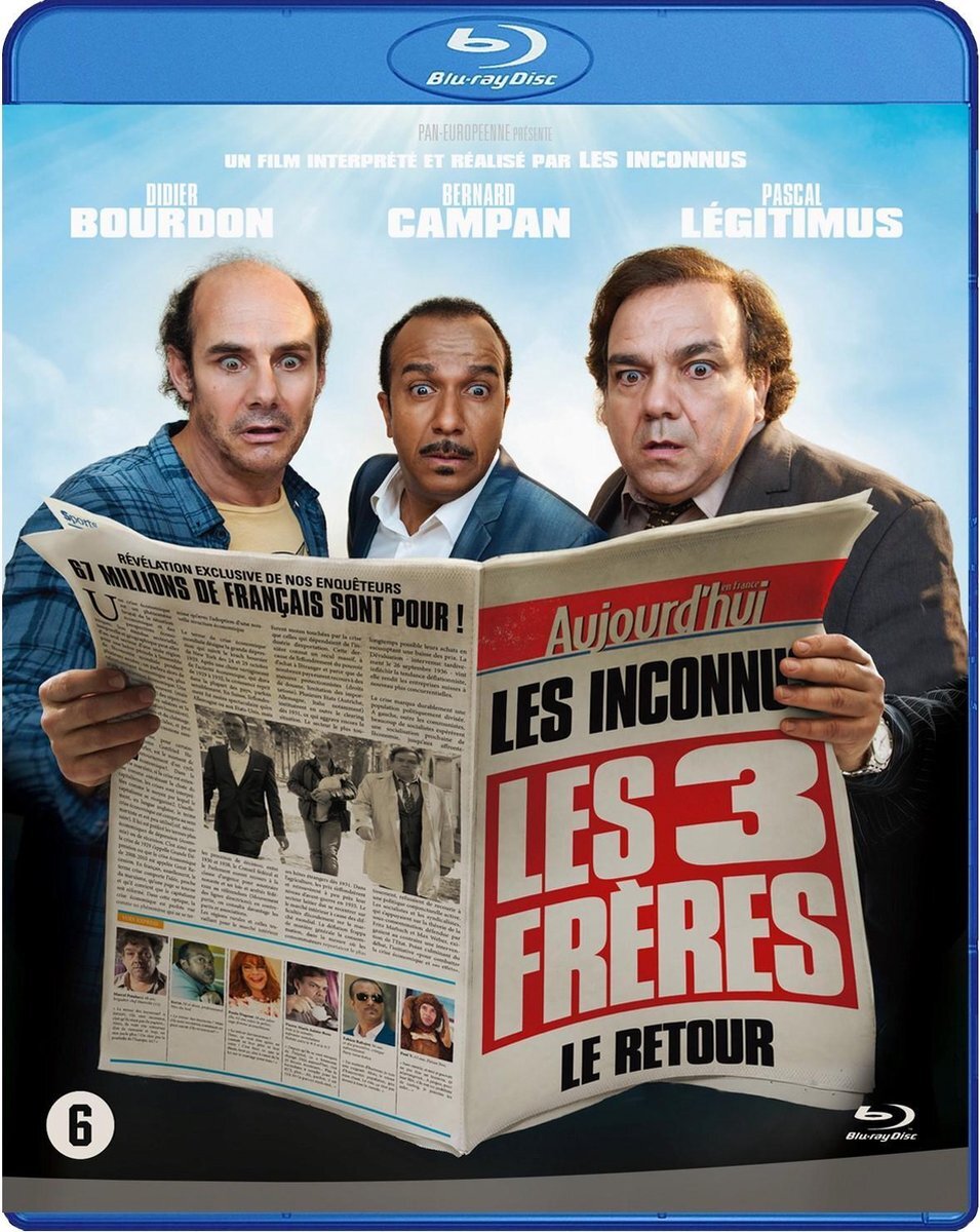 BELGA Les Trois Freres Le Retour (Blu-ray)