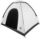 vidaXL Tunneltent 2-persoons Blackout Wit