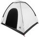 vidaXL Tente tunnel 2 personnes Blackout Blanc