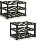 Kinvara casiers à vin - 4x - non empilable - plastique - 39 x 30 x 28 cm
