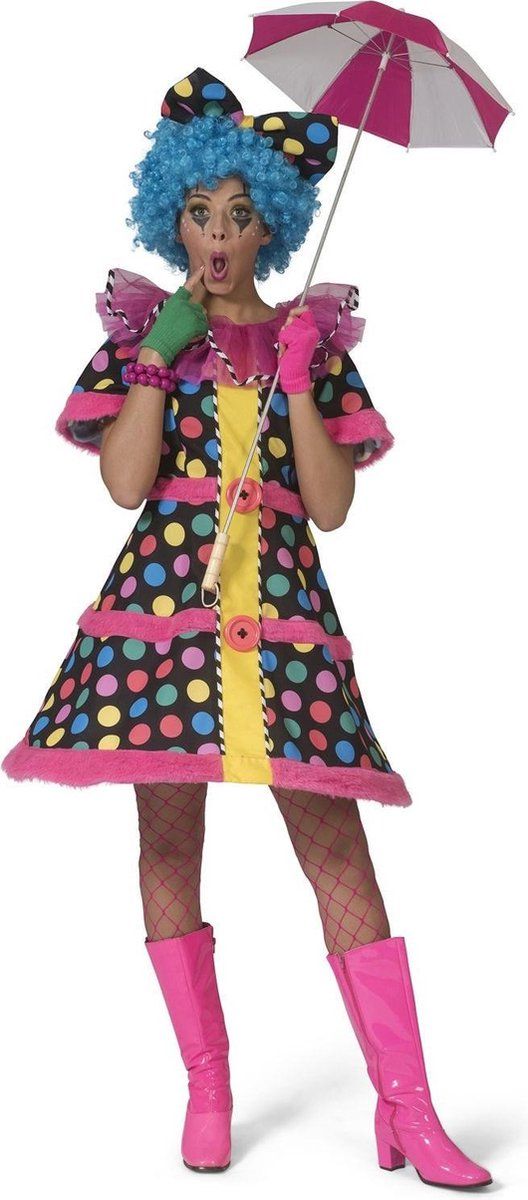 Funny Fashion Clownsjurk Hotty Dotty - Maat 36/38