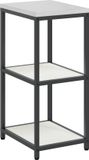 vidaXL Keukenplankeenheid HATTEM Wit Staal 50 x 92 cm