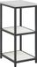 vidaXL Keukenplankeenheid HATTEM Wit Staal 50 x 92 cm