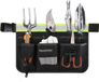 Sans marque Ceinture à outils, porte-outils imperméable à plusieurs compartiments, sac à outils réglable en taille, ceinture pour clé, marteau, tournevis, jardiniers, fleuristes
