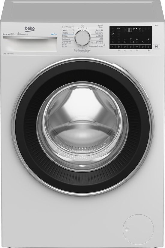 Beko B3WT59610W - Wasmachine - 9 kg - 1600 rpm - Wit