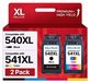 Canon Cartouches d'encre 540XL, 541XL, multipack pour Canon TS5150, MG3650