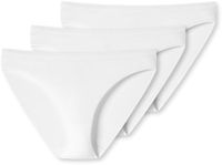 Uncover Schiesser Uncover Tai-slips 3-pack wit - Dames Onderbroek - wit - L