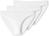 Uncover Schiesser Uncover Tai-slips 3-pack wit - Dames Onderbroek - wit - L