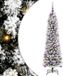 vidaXL Sapin de Noël artificiel Blanc 150 cm