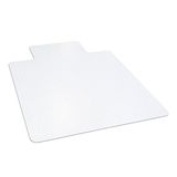 Dimex Bureaustoelmat voor laagpolig tapijt met lip, 36" x 48", helder