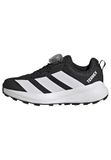 adidas Terrex Agravic Boa Trail Running Kids Schoenen, uniseks kinderen, Core Black/Ftwr White/Semi Impact Oranje, 38 EU