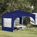 Prolenta Maison Exclusive Pop-up partytent, 290 x 290 x 245 cm, blauw