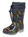 BECK Regenlaarzen donkerblauw / geel / groen / rood