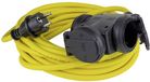 AS Schwabe 61457 Stroom Verlengkabel 16 A Geel 1.5 m AT-N07V3V3-F 3G 1,5 mm²