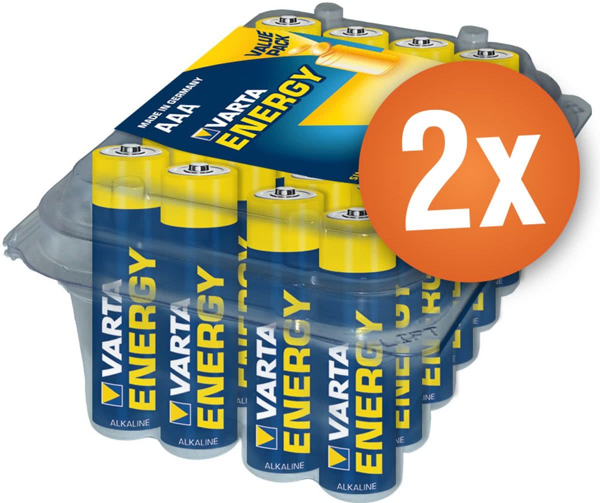 Varta Voordeelpak met 48 x AAA High Energy alkaline batterijen