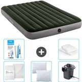 Intex Luchtbed - 2-Persoons - 152 x 203 x 25 cm - Groen
