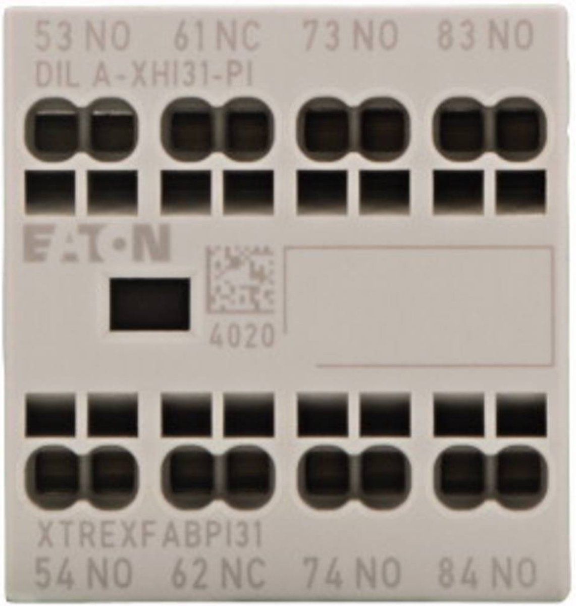 Eaton DILA-XHI31-PI Hulpschakelblok 3x NO, 1x NC 4 A