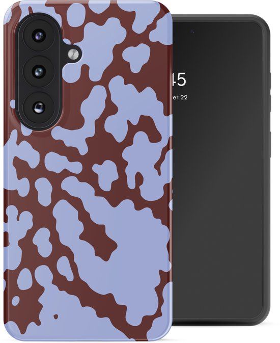 Selencia Hoesje - Geschikt voor Samsung Galaxy S26 - Backcover met Magnetische Ring - Moo'd Lavender Glow