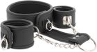 FETISH SUBMISSIVE BONDAGE Vegan Lederen Halsband en Handboeien Set met Neopreen Voering