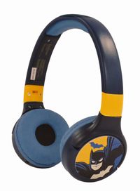 Lexibook 2-in-1 Bluetooth en Bedrade Koptelefoon Batman Design Blauw