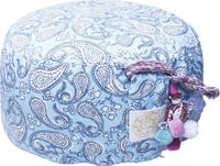 Shenzhen Haorui Industrial Technology Co., Ltd. Coussin de yoga - Bleu - Rond - Ø 31cm - 18cm Hauteur